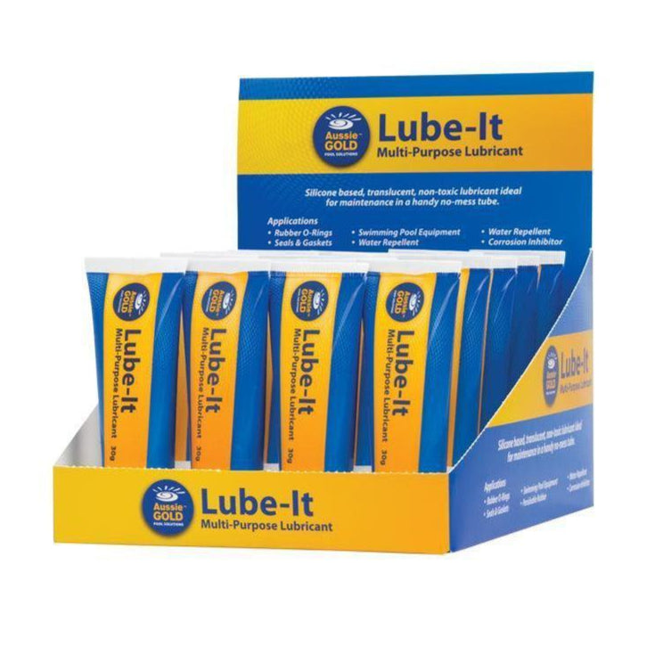 Aussie Gold Pool Lubricant Silicone Grease - O Ring Gasket Seal Lube It - 30g Aussie Gold Pool Lubricant Silicone Grease - O Ring Gasket Seal Lube It - 30g